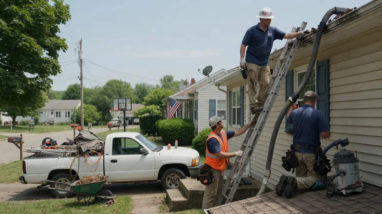 Gutter Installation in Champaign, IL near me